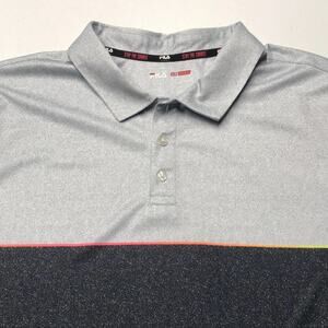 FILA GOLF Men’s XL Short Sleeve Performance Polo